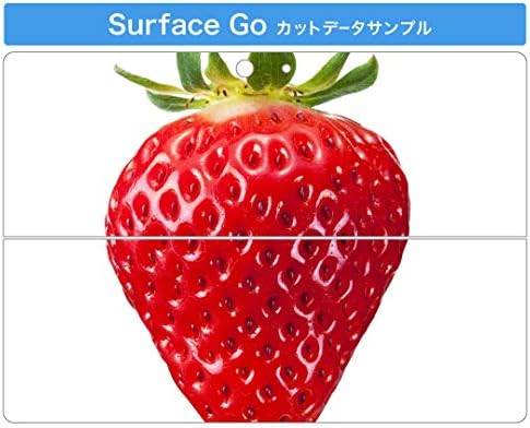 כיסוי מדבקות Igsticker עבור Microsoft Surface Go/Go 2 אולטרה דק מגן מדבקת גוף עורות 000919 פירות תות