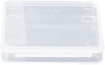 קופסת פלסטיק Zhizhou 1 חתיכה מרובעת ריבועית צלול תכשיטי פלסטיק קופסאות אחסון חרוזים מלאכת מלאכה מכולות