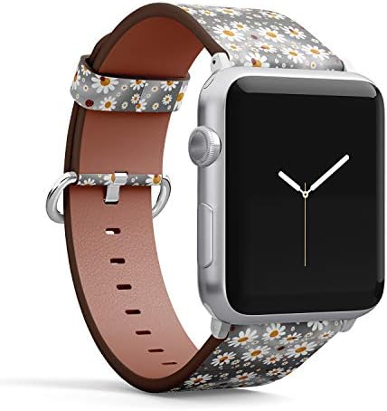 תואם לסדרת Apple Watch 1,2,3,4 - רצועת צמיד רצועת צמיד רצועת צמיד - פרח דייזי
