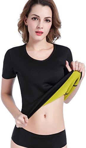 ולנטינה נשים חם תרמו גוף ומעצב חולצה ניאופרן הרזיה אימון זיעה סאונה חליפת בטן מאמן לירידה במשקל