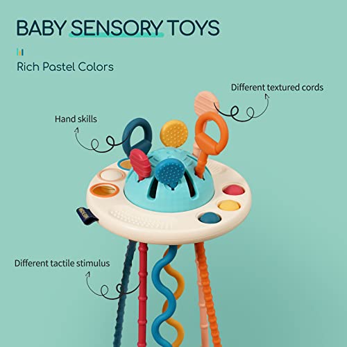 צעצועים של מונטסורי עבור מטוס בן שנה טיולים חיוניים לילדים צעצועים לתינוק 6 עד 12 חודשים צעצועים חושיים לפעוטות