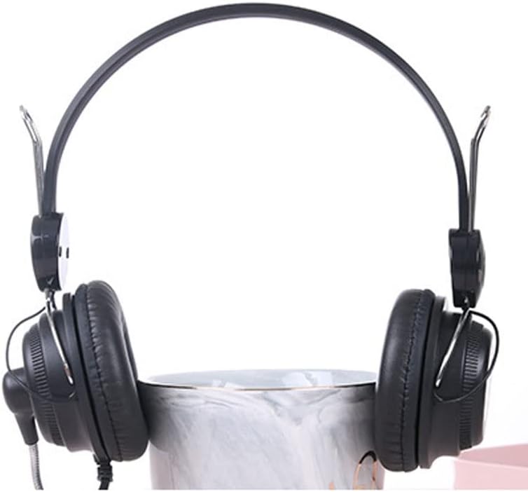 סראונד משחקי אוזניות, משחקי אוזניות קווית אוזניות, 3.5 ממ אודיו שקע מעל אוזן אוזניות קווית עבור