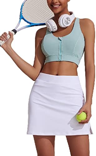 אקואר נשים של פעיל ביצועים סקורט קל משקל חצאית עבור ריצה טניס גולף אימון ספורט