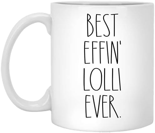 לולי-ספל הקפה הטוב ביותר של אפין לולי אי פעם - סגנון לולי ריי דאן-בהשראת ריי דאן-ספל יום האם-יום הולדת - חג שמח