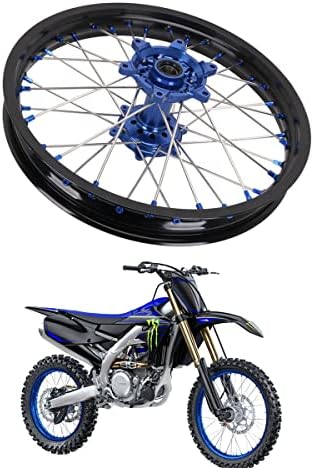 אופני עפר גלגל אחורי שפת 2.15 איקס 19 36 דיבר אופנוע חישוקים כחול רכזת עבור ייז250 ייז450 ייז2014 2015