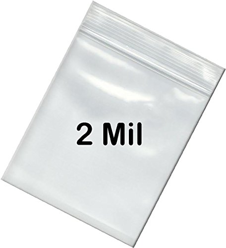 פינת BNY 2 Mil 7x8 רוכסן פלסטיק ברור שקיות אחסון לשחזור 7 x 8 - 1000 ספירות