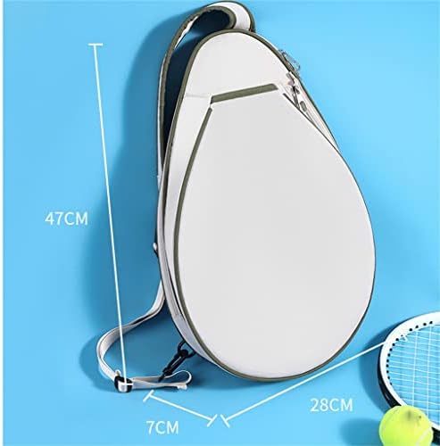 תיק טניס DHTDVD נייד כתף ניידת תיק מחבט טניס לנוער לגברים ונשים תיק בדמינטון קל משקל