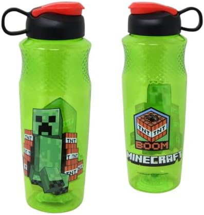 Minecraft 30 גרם בקבוק מים סאליבן ונבנה לולאה נושאת, עשה בקבוק מים ספורט של סאליבן, בקבוק מים