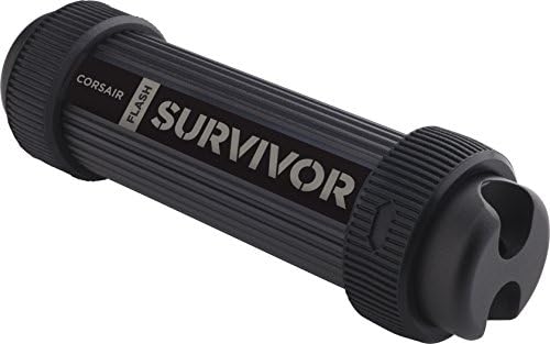 Corsair Flash Survivor Stealth 64GB USB 3.0 כונן הבזק, שחור