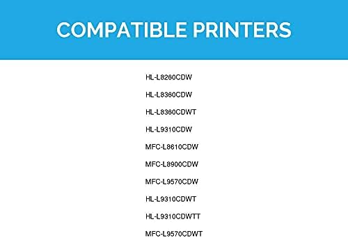 מוצרי LD תואמים מחסנית מחסנית לאח TN-433 TN433M תשואה גבוהה לשימוש ב- HL-L8260CDW, HL-L8360CDW,