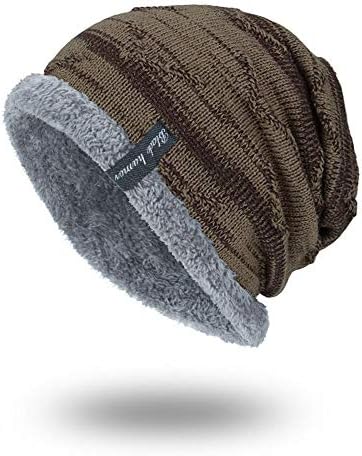 כובע כפה עם פליס קל מרופד כובע סקי חם יותר סרוג כובע שועל שועל קל משקל קלות כובע סוודר תרמי