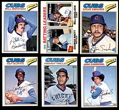 1977 O-PEE-CHEE CHICAGO CUBS ליד צוות SET CHICAGO CUBS VG/EX+ CUBS