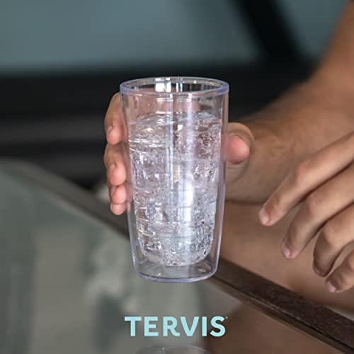 דגל TERVIS דרום קרוליינה תוצרת ארהב כוס נסיעה כפולה כפולה כפולה שומר על שתייה קרה וחמה, 16oz,