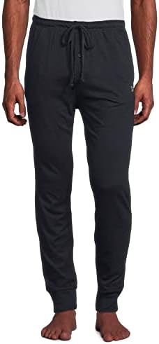 מכנסי ג'וג'מה של פיג'מה של ריבוק גברים - מכנסי שינה סריגים קלים משקל קלים