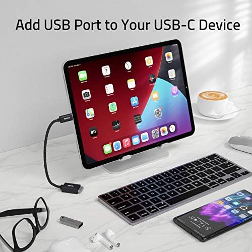 Syntech USB C ל- USB מתאם, 2 חבילות USB C ל- USB3 מתאם, USB מסוג C ל- USB, Thunderbolt 3 ל- USB