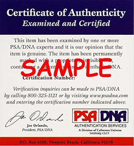 DON DRYSDALE PSA DNA COA COA חתום ביד משנת 1960 חתימה אותנטית