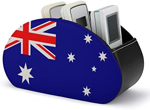 דגל אוסטרליה דגל בשלט רחוק אחסון מארגן שולחן עבודה רב-פונקציונלי עם 5 תאים