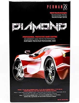 ערכת ציפוי ננו של Perman X Diamond Professional Automotive