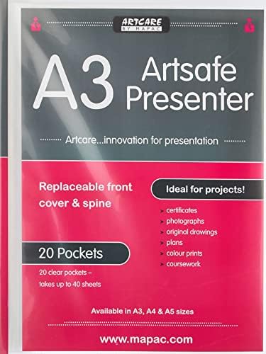 Artcare A3 Artsafe מגיש, חומר סינטטי, 44x2x33 סמ
