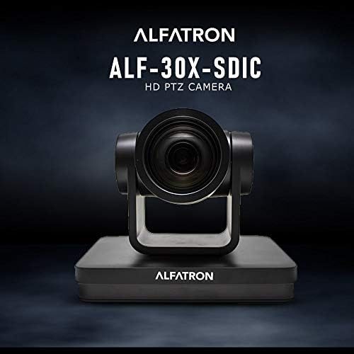 Alfatron ALF-30X-SDIC HD 1080p PTZ מצלמת PTZ עם עדשת זום 30X, תואם זום, זרם וידאו, קצב מסגרת 60FPS, מושלם