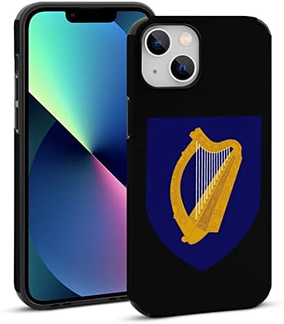 אירלנד לאומי סמל נגד שריטות טלפון מקרה תואם עם אייפון 13 מגן מעטפת טרנדי עיצוב