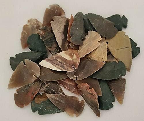 Sharvgun Arrowhead Agate ריפוי קריסטל ריפוי אספקת מלאכה רייקי ריפוי קריסטל בעבודת יד ראש חץ טבעי ראש