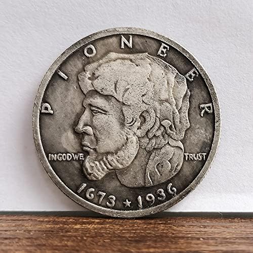 1936 אלגין, אילינוי המאה המאה חצי דולר מטבע מטבעות מטבעות זרות מטבעות זרות