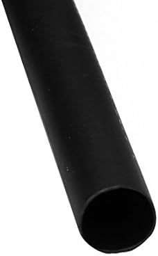 חום אקסית מתכווץ ציוד חשמלי צינור חוט עטיפת חוט שרוול כבל 6 מטר באורך 5.5 ממ דה -פנימי שחור שחור