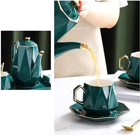 ערכת תה Xwozydr נורדי קרמיקה כוס סיר קומקום קפה קפה ספל תה קפה כוס קפה כוס