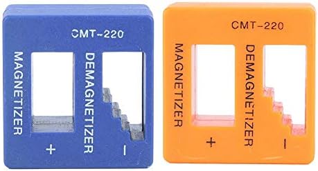 GAROSA 2 PCS מגנטייזר Demagnetizer עבור מברג, 2 ב 1 כלי מגנטציה מהיר ודמגנטיזציה לטיפים מברגים,