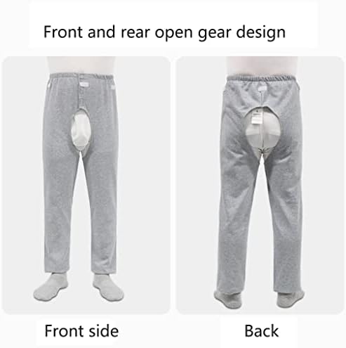בית מדמיע סיעוד מכנסיים פתוח מפשעת מכנסיים בריחת טיפול מכנסיים מרותקים למיטה נכות שיתוק קשישים בגדים