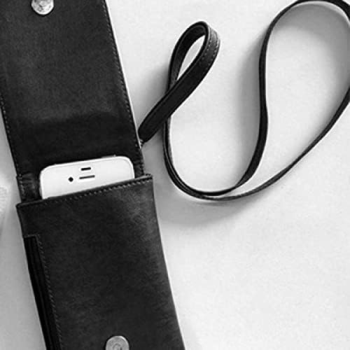 ארנק טלפון של הונג קונג ויקטוריה ארנק טלפון תלייה כיס נייד כיס שחור