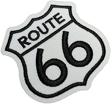 MOT222 כביש 66 כביש כביש כביש סמל אופנוענים סמל רקום ברזל או תפור