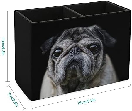Nudquio Brown Old Pug Face Pu Leathy Lechil Holder Moginer Moderizer Commonener Coxers
