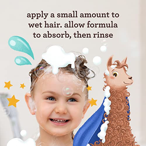 שמפו לשיער מתולתל לילדים אבינו, שמפו לחות, מוצרי שיער מתולתל לילדים, תמצית שיבולת שועל וריח