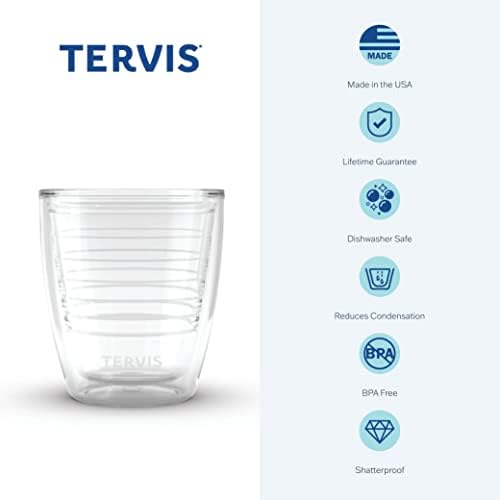 Tervis ol 'Time Collection Collection Shuting Made Made in USA כפול מבודד כוס נסיעה מבודדת שומר על משקאות קרים