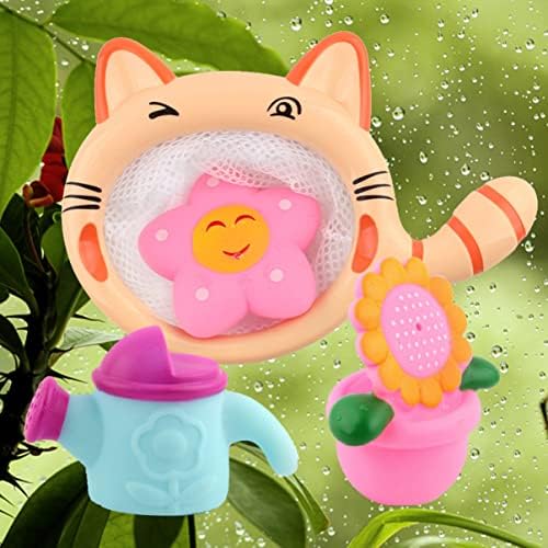 צעצועי אמבטיה 4 יחידות+ יוניסקס צעצועים לילדים מתנות לפעוטות חיות מהנות ומקלחת אמבטיה חידוש צעצועים פעוטות