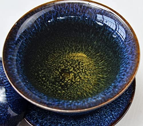 ליאנג Baobao חרסינה Gaiwan 6oz כוס תה צבע כוסות מזוגגות טורין סינית קערה קערת שפתון שפתון סט צלוחית
