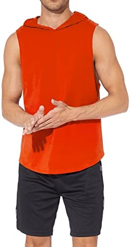 גברים של אימון פיתוח גוף נים חולצת טי אתלטי אימון גופיות כותנה כושר סלעית למעלה מנותק שרוולים