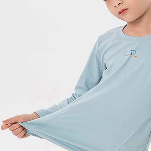 Hansber Unisex ילדים בנות בנות תחתונים תרמיים קבעו חורף חורף שכבת בסיס שכבה ותחתונים