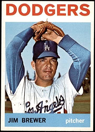1964 Topps 553 ג'ים ברואר לוס אנג'לס דודג'רס אקס/MT+ Dodgers