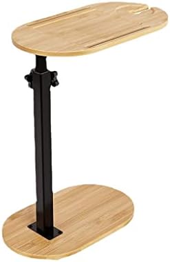 מגש אמבטיה עץ של YEBDD שולחן מתכוונן מדף צד ציור חדר חדר חדר חדר חדר חדר