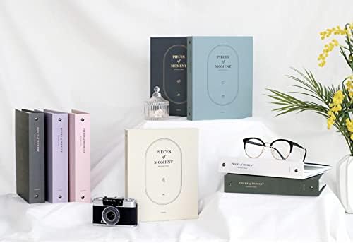 אסתטיקה פשוטה מקסימה קוריאנית קוריאנית קוריאנית 4 x 6 ספר אלבום של כיס קטן לזוגות, משפחה, תינוק, חתונה - מחזיק