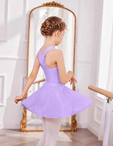 ZACLOTRE 3 חבילות בנות חצאיות בלט חצאית ריקוד גלישת שיפון לפעוטות/ילדים/בגדי ריקוד לילדות קטנות