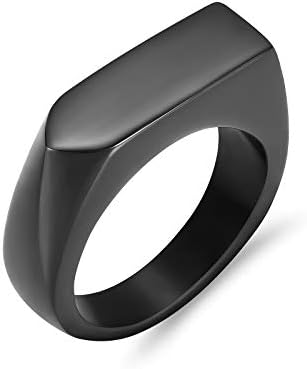 תכשיטי שריפה לאפר גיאומטריה סגנון פשוט סגנון זיכרון טבעת טבעת אפר עם ערכת מילוי שומר על טבעת שריפת
