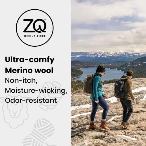 Smartwool's Merino 250 דפוס 1/4 שכבת בסיס מיקוד - צמר מרינו