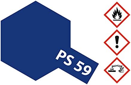 תמיה פוליקרבונט PS-59 ריסוס כחול מטאלי כהה 100 מל TAM86059 פריימרים לכה וצבעים