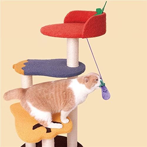 גן חתולי טיפוס מסגרת חתולי קן לחיות מחמד צעצועי וילה גדול חתולי עץ מגדל הדירה גרוד לחיות מחמד ריהוט
