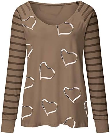 Beuu שרוול ארוך 1/4 צמרות zip-up של נשים סוודר טוניקה מזדמן, חולצות טי נוחיות הדפס v-nect חולצות טירטס חולצות