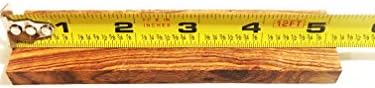 ערכת חסמים של איירוןווד אקזוטית מהמדבר סונורן. מידות 5 1/8 x 1 1/4 x 3/8 אינץ '.